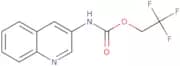 2,2,2-Trifluoroethyl N-(quinolin-3-yl)carbamate