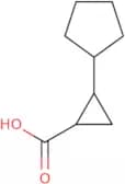 2-Cyclopentylcyclopropane-1-carboxylic acid