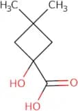 1-Hydroxy-3,3-dimethylcyclobutane-1-carboxylic acid