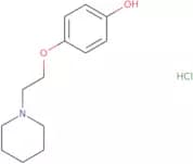 4-[2-(Piperidin-1-yl)ethoxy]phenol hydrochloride