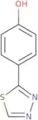 4-(1,3,4-Thiadiazol-2-yl)phenol