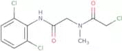 2-Chloro-N-{[(2,6-dichlorophenyl)carbamoyl]methyl}-N-methylacetamide