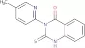 3-(5-Methylpyridin-2-yl)-2-sulfanyl-3,4-dihydroquinazolin-4-one