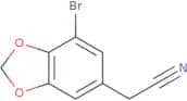 2-(7-Bromo-1,3-dioxaindan-5-yl)acetonitrile