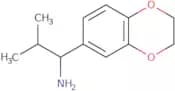 1-(2,3-Dihydro-1,4-benzodioxin-6-yl)-2-methylpropan-1-amine
