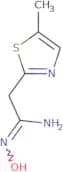 N'-Hydroxy-2-(5-methyl-1,3-thiazol-2-yl)ethanimidamide