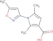 2,5-Dimethyl-1-(5-methyl-1,2-oxazol-3-yl)-1H-pyrrole-3-carboxylic acid