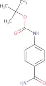 tert-Butyl N-(4-carbamoylphenyl)carbamate