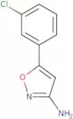 5-(3-Chlorophenyl)-1,2-oxazol-3-amine
