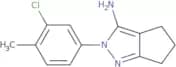 2-(3-Chloro-4-methylphenyl)-2H,4H,5H,6H-cyclopenta[C]pyrazol-3-amine