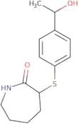 3-{[4-(1-Hydroxyethyl)phenyl]sulfanyl}azepan-2-one