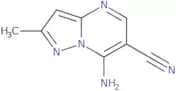7-Amino-2-methylpyrazolo[1,5-a]pyrimidine-6-carbonitrile