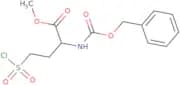 Methyl (2S)-2-{[(benzyloxy)carbonyl]amino}-4-(chlorosulfonyl)butanoate