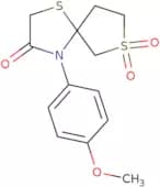 4-(4-Methoxyphenyl)-1,7λ⁶-dithia-4-azaspiro[4.4]nonane-3,7,7-trione