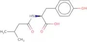 (2S)-3-(4-Hydroxyphenyl)-2-(3-methylbutanamido)propanoic acid