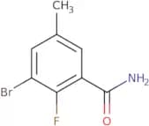 3-Bromo-2-fluoro-5-methylbenzamide