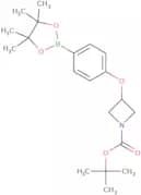tert-Butyl 3-(4-(4,4,5,5-tetramethyl-1,3,2-dioxaborolan-2-yl)phenoxy)azetidine-1-carboxylate
