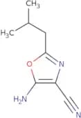 5-Amino-2-(2-methylpropyl)-1,3-oxazole-4-carbonitrile
