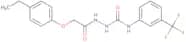 1-(2-(4-ethylphenoxy)acetyl)-4-(3-trifluoromethylphenyl)semicarbazide