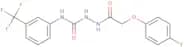 1-(2-(4-fluorophenoxy)aceyl)-4-(3-(trifluoromethyl)phenyl)semicarbazide