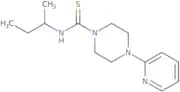 ((methylpropyl)amino)(4-(2-pyridyl)piperazinyl)methane-1-thione