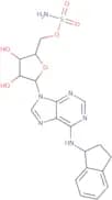 [(2R,3S,4R,5R)-5-[6-[[(1S)-2,3-Dihydro-1H-inden-1-yl]amino]purin-9-yl]-3,4-dihydroxyoxolan-2-yl]me…
