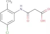 3-[(5-Chloro-2-methylphenyl)amino]-3-oxopropanoic acid