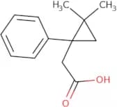 2-(2,2-Dimethyl-1-phenylcyclopropyl)acetic acid