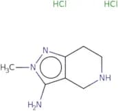 2-Methyl-2H,4H,5H,6H,7H-pyrazolo[4,3-c]pyridin-3-amine dihydrochloride