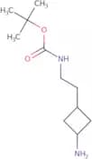 tert-Butyl N-[2-(3-aminocyclobutyl)ethyl]carbamate