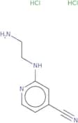 2-[(2-Aminoethyl)amino]pyridine-4-carbonitrile dihydrochloride