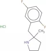 2-[(2,5-Difluorophenyl)methyl]-2-methylpyrrolidine hydrochloride