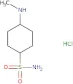 4-(Methylamino)cyclohexane-1-sulfonamide hydrochloride
