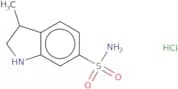 3-Methyl-2,3-dihydro-1H-indole-6-sulfonamide hydrochloride