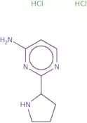 2-(Pyrrolidin-2-yl)pyrimidin-4-amine dihydrochloride