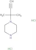 1-(2-Methylbut-3-yn-2-yl)piperazine dihydrochloride