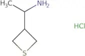 1-(Thietan-3-yl)ethan-1-amine hydrochloride