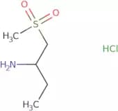 1-Methanesulfonylbutan-2-amine hydrochloride