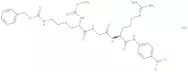 Methoxycarbonyl-Lys(Z)-Gly-Arg-pNA hydrochloride salt