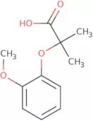 2-(2-Methoxyphenoxy)-2-methylpropanoic acid