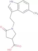 1-[2-(5-Methyl-1H-indol-3-yl)ethyl]-5-oxopyrrolidine-3-carboxylic acid