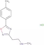 N-Methyl-2-[5-(4-methylphenyl)-1,2,4-oxadiazol-3-yl]ethanamine hydrochloride