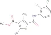 Methyl 2-amino-5-{[(2,3-dichlorophenyl)amino]carbonyl}-4-methylthiophene-3-carboxylate