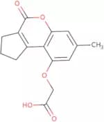 [(7-Methyl-4-oxo-1,2,3,4-tetrahydrocyclopenta[c]chromen-9-yl)oxy]acetic acid