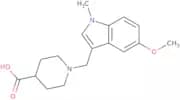 1-[(5-Methoxy-1-methyl-1H-indol-3-yl)methyl]piperidine-4-carboxylic acid