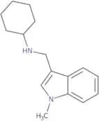 N-[(1-Methyl-1H-indol-3-yl)methyl]cyclohexanamine