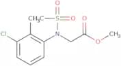 Methyl N-(3-chloro-2-methylphenyl)-N-(methylsulfonyl)glycinate