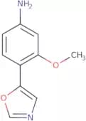 3-Methoxy-4-(oxazol-5-yl)aniline