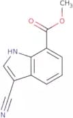 Methyl 3-cyano-1H-indole-7-carboxylate