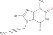 3-Methyl-7-(2-butyn-1-yl)-8-bromoxanthine